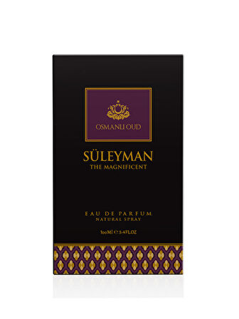 Osmanlı Oud Sultans SÜLEYMAN The Magnıfıcant Edp 100 ML 4014 Erkek Parfümüü 8681124640147