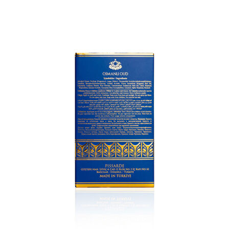 Osmanlı Oud Boran Alp EDP 100 ML Erkek Parfümü – Oryantal Baharatlı – 4038