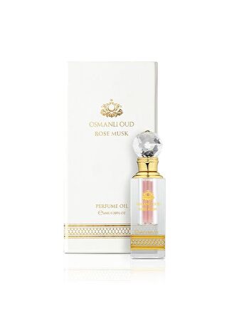 Osmanlı Oud 4043 ROSE MUSK  TULA  6 ML Kadın Gül Misk  Parfüm Yağ Esansı 8681124640437