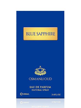 Osmanlı Oud 4082 Blue Sapphire Edp 100 ML Odunsu Oryantal Kadın Erkek Parfümü 