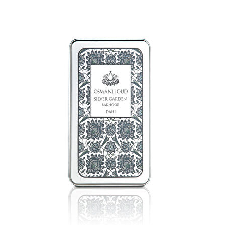 Osmanlı Oud Dahi Silver Garden Bakhoor – 12'li Oryantal Odunsu Tütsü Seti –  4086
