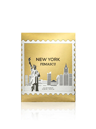 Femascu 6538 New york 100 ML Edp Kadın Erkek Parfümü 8681124665386