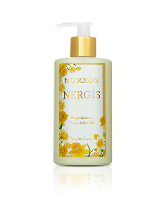 Nurxos 9153 Nergis 300 ML Kadın Vücut Losyonu 8681124691538