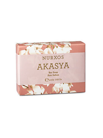 Nurxos 9607 Akasya 100 gr Katı Sabun 8681124696076