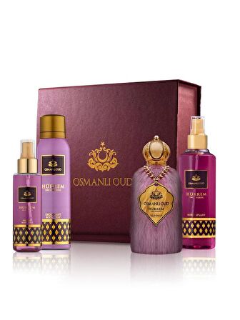 Osmanlı Oud 9881 Sultans HÜRREM The Cheerfull 4' lü Parfüm Seti 8681124698810