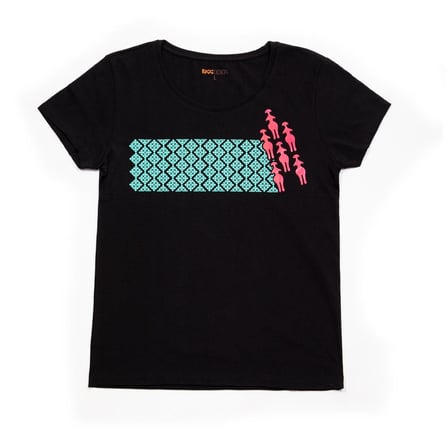 Biggdesign Ana Tanrıça Siyah Kadın T-Shirt Siyah-L