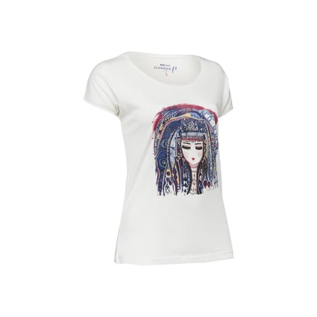 Biggdesign Mavi Su T-Shirt Beyaz-S