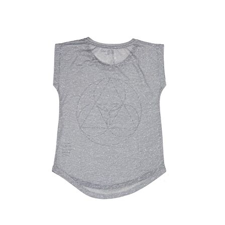 BiggDesign BiggYoga Namaste Gri T-Shirt Gri-S