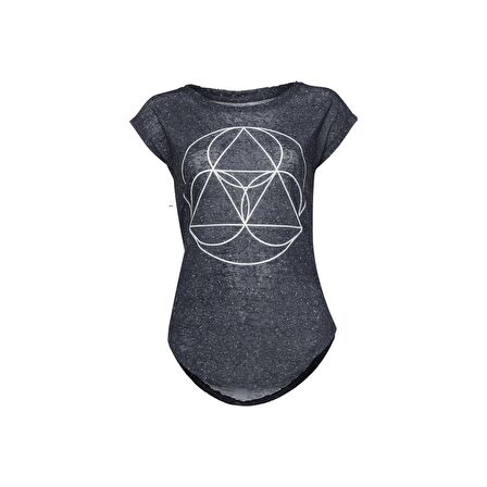 BiggDesign BiggYoga Namaste Antrasit T-Shirt Antrasit-S