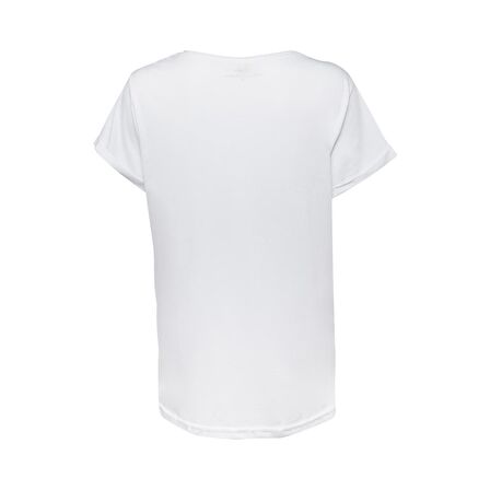 Biggdesign Faces Lucky Kadın T-Shirt Beyaz-L