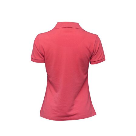 Anemoss Gemici Martı Kadın Polo Yaka T-Shirt Pembe-S