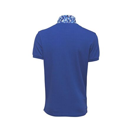 Anemoss Yelken Mavi Erkek Polo Yaka T-Shirt Lacivert-S