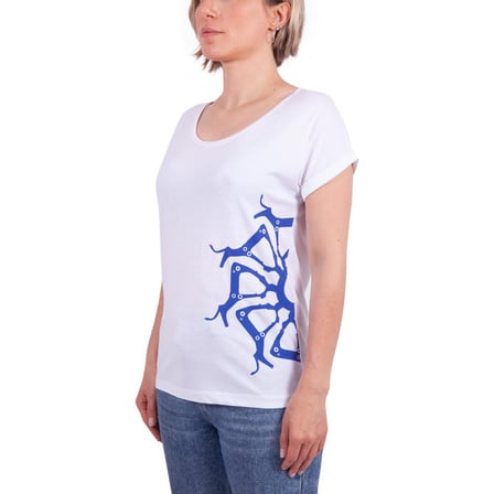 Biggdesign Bc 3000 Geyik T-Shirt Beyaz-S