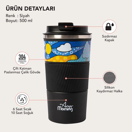 Any Morning BA21549 Termos Mug
