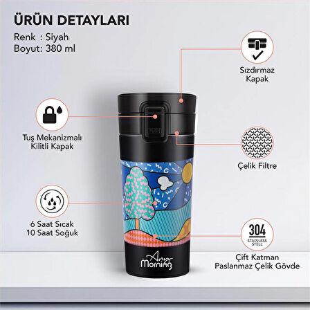 Any Morning BA21522 Termos Mug