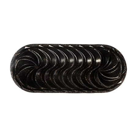 Serenk Fun Cooking Baton Alüminyum Döküm Granit Kaplama Kek Kalıbı 34 cm Sarı