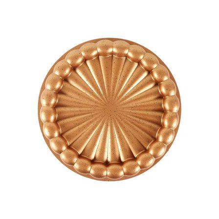 Serenk Fun Cooking Papatya Alüminyum Döküm Granit Kaplama Tart Kalıbı 28 cm Sarı