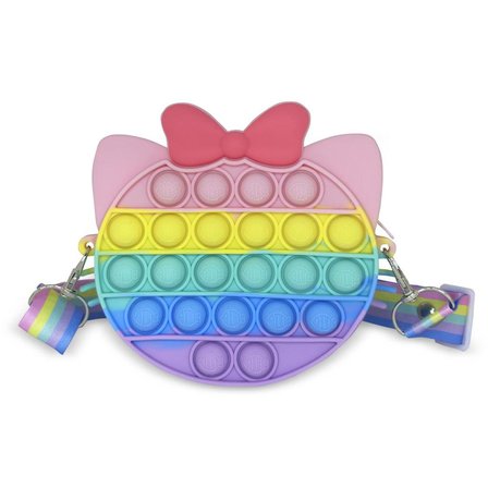 Ogi Mogi Toys Silikon Yuvarlak Omuz Çantası