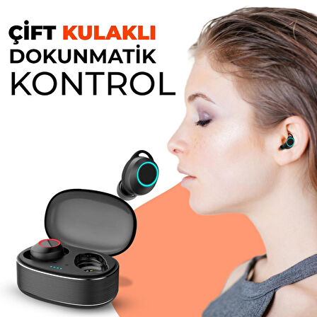 Moodix KI23K020 Bluetooth Kulakiçi Kulaklık Siyah