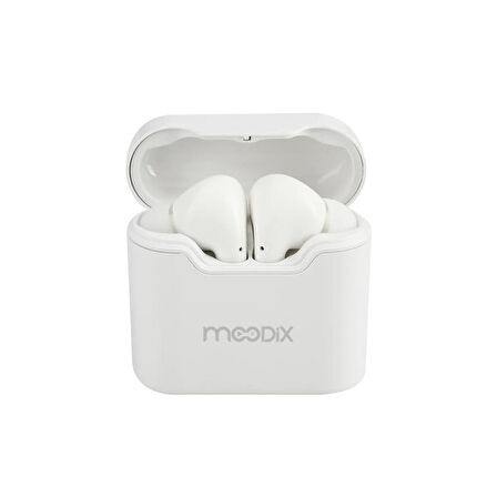 Moodix KI23KT03 Bluetooth Kulakiçi Kulaklık Beyaz