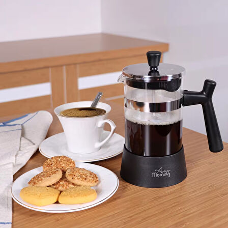 Any Morning FF084 Kahve ve Bitki Çayı için French Press 600 ML