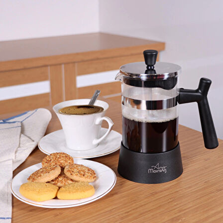 Any Morning FF084 Kahve ve Bitki Çayı için French Press 600 ML