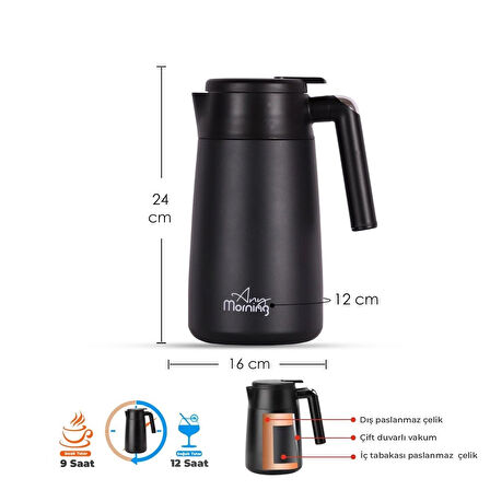Any Morning SI232250 Termos Siyah