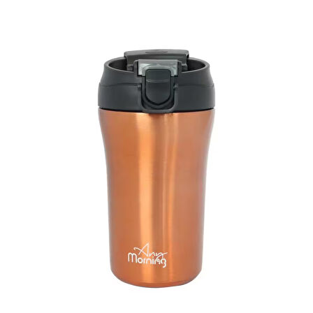 Any Morning SI232021 İki Ağızlı Termos Mug Bakır 400 ml