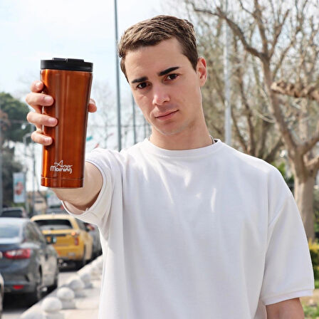 Any Morning SI231905 Termos Mug Bakır