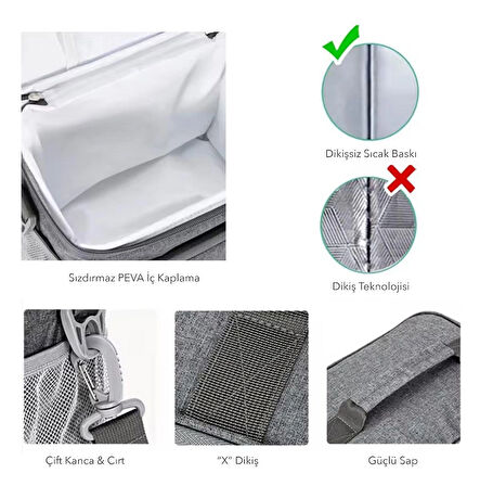 Biggdesign Cats Isı Yalıtımlı Çanta Pembe