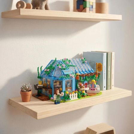 Ogi Mogi Toys Eğitici Bloklar Kahve Evi 642 Parça, Lego Uyumlu Yapı Seti