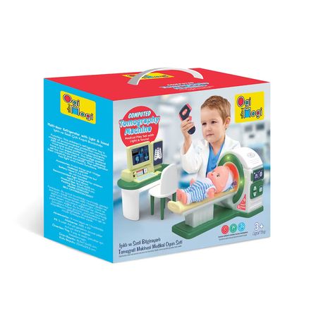 Ogi Mogi Toys Işıklı ve Sesli Bilgisayarlı Tomografi Makinesi Medikal Oyun Seti