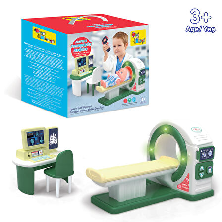 Ogi Mogi Toys Işıklı ve Sesli Bilgisayarlı Tomografi Makinesi Medikal Oyun Seti