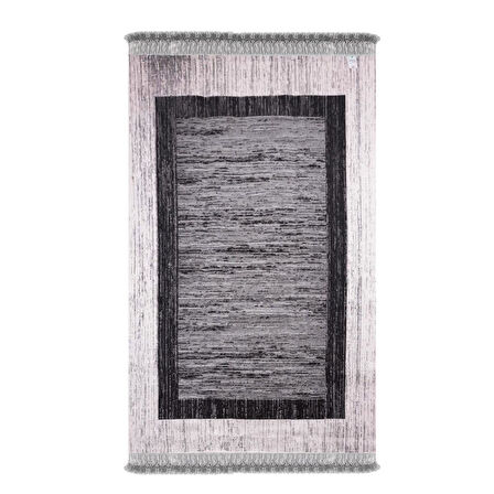 Bigghome Çift Taraflı Kilim, Makinede Yıkanabilir, Modern Desenli, 80*150 cm, SAF3B