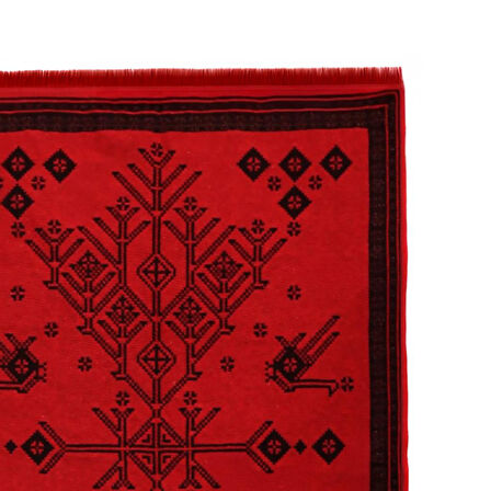 Bigghome Kilim, Makinede Yıkanabilir, Modern Desenli, 80*150 cm, SA25CY