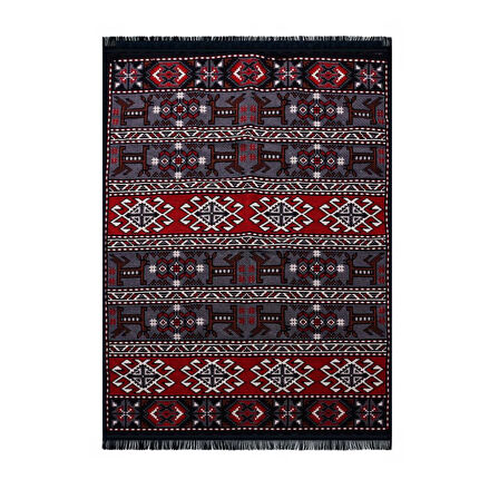 Bigghome Kilim, Makinede Yıkanabilir, Modern Desenli, 80*150 cm, SA25HC