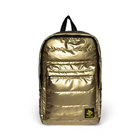 Biggdesign Moods Up Curious Kapitone Su Geçirmez Kumaşlı Okul ve Laptop Sırt Çantası Sarı