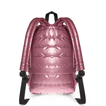 Biggdesign Moods Up Loved  Kapitone Su Geçirmez Kumaşlı Okul ve Laptop Sırt Çantası Pembe