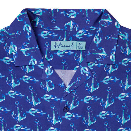 Anemoss Çapa %100 Viskon Erkek Gömlek