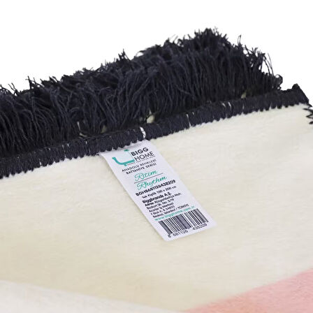 Bigghome Ritim Tek Kişilik Battaniye 150 x 200 cm