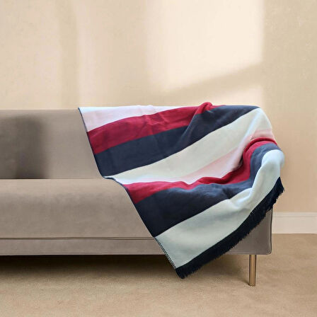 Bigghome Ritim Tek Kişilik Battaniye 150 x 200 cm