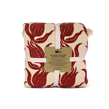 Bigghome Lalezar  Çift Kişilik Battaniye 200 x 220 cm