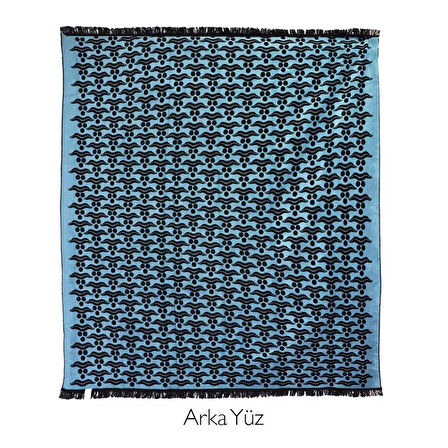 Bigghome Osmanlı  Çift Kişilik Battaniye 200 x 220 cm