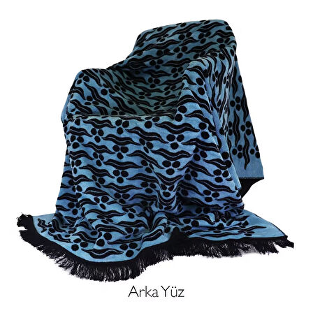 Bigghome Osmanlı  Çift Kişilik Battaniye 200 x 220 cm