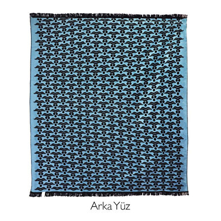 Bigghome Osmanlı  Çift Kişilik Battaniye 200 x 220 cm