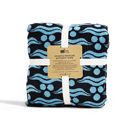 Bigghome Osmanlı Tek Kişilik Battaniye 150 x 200 cm