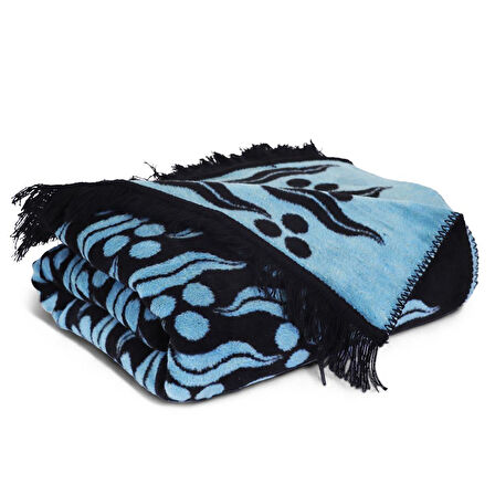 Bigghome Osmanlı Tek Kişilik Battaniye 150 x 200 cm