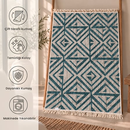Bigghome Çift Taraflı Kilim 120*180 cm SA26MB