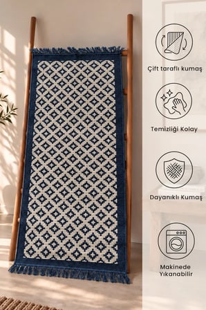 Bigghome Çift Taraflı Kilim 80*150 cm SA26ZE
