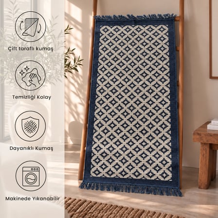 Bigghome Çift Taraflı Kilim 80*150 cm SA26ZE